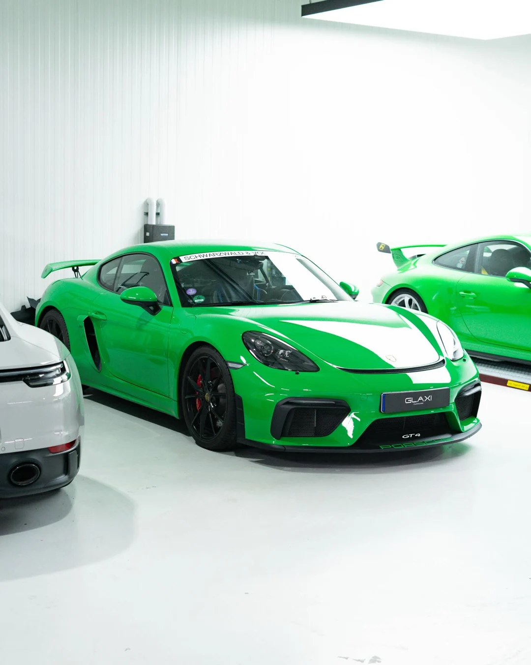 Porsche 718 Cayman GT4 als GLAXI Lackschutzprojekt