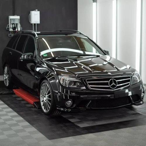 Mercedes-Benz C63 Keramikversiegelung bei GLAXI in Schwäbisch Hall