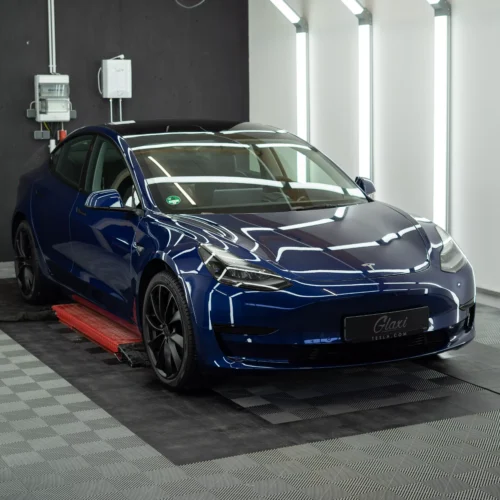 Tesla Model 3 Aufbereitung mit anschließender Keramikversiegelung