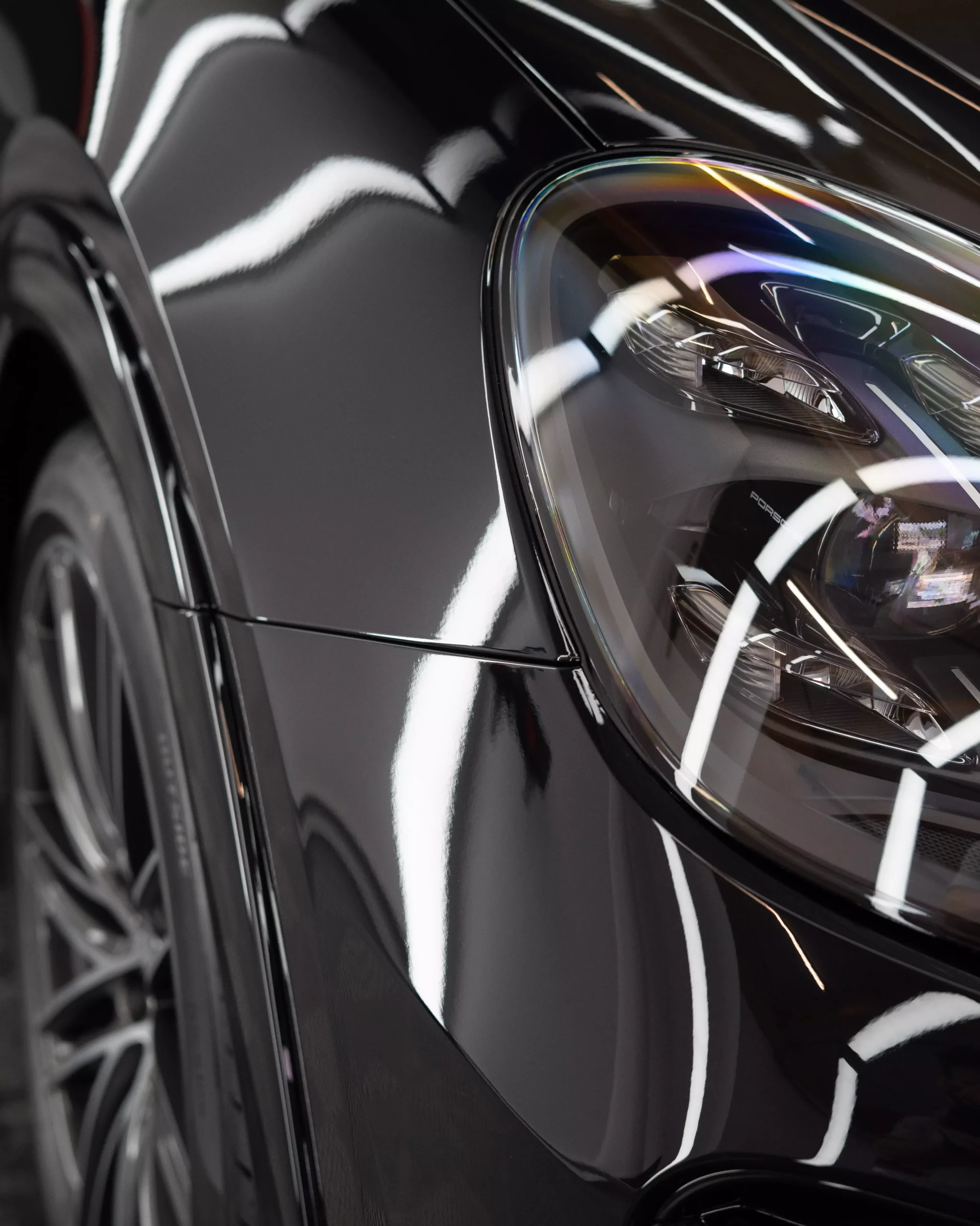 fertige Lackschutzfolierung Porsche Cayenne 2022