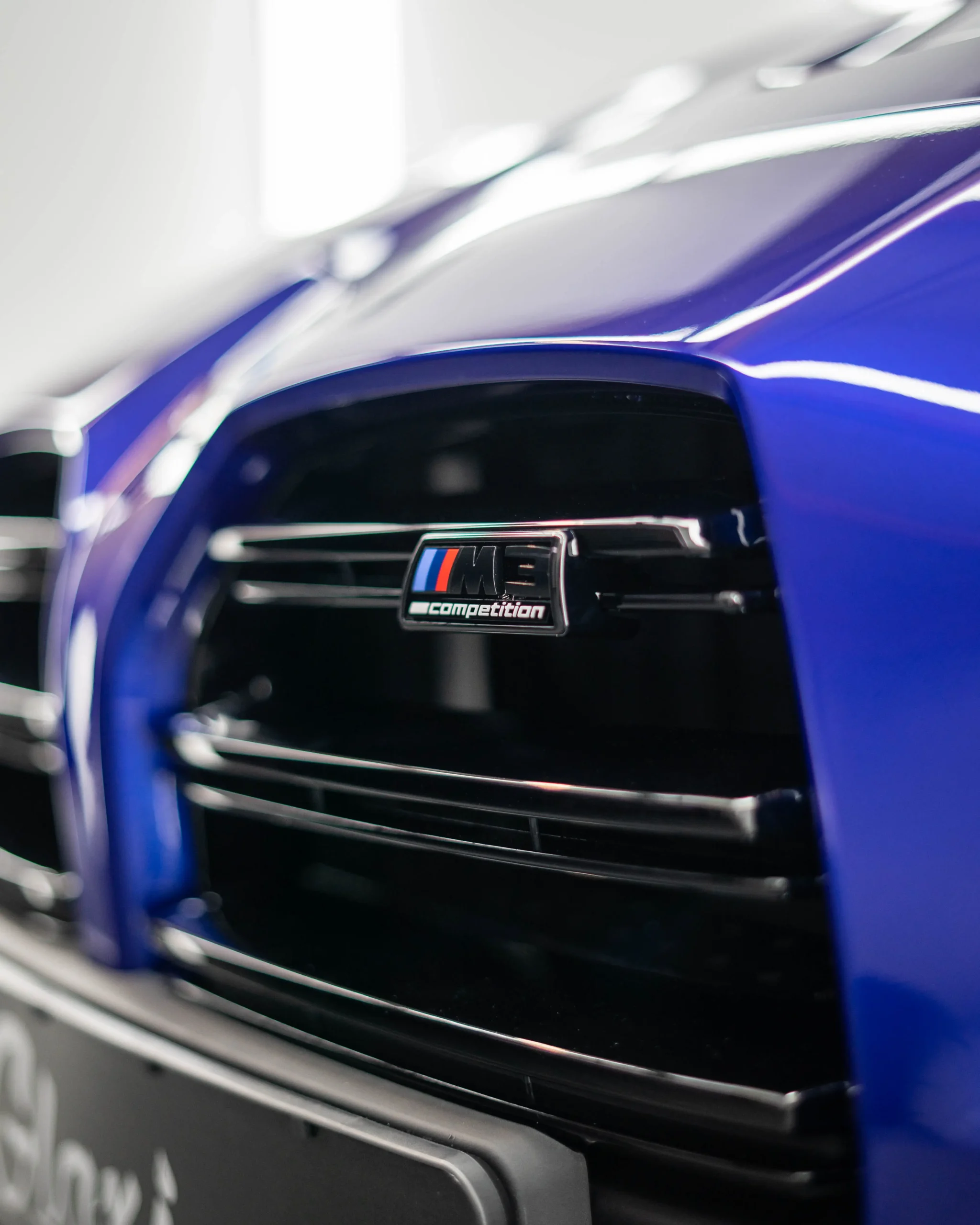 Jede Menge Details verbirgt dieser wunderschöne blaue BMW M3 Competition (G80).