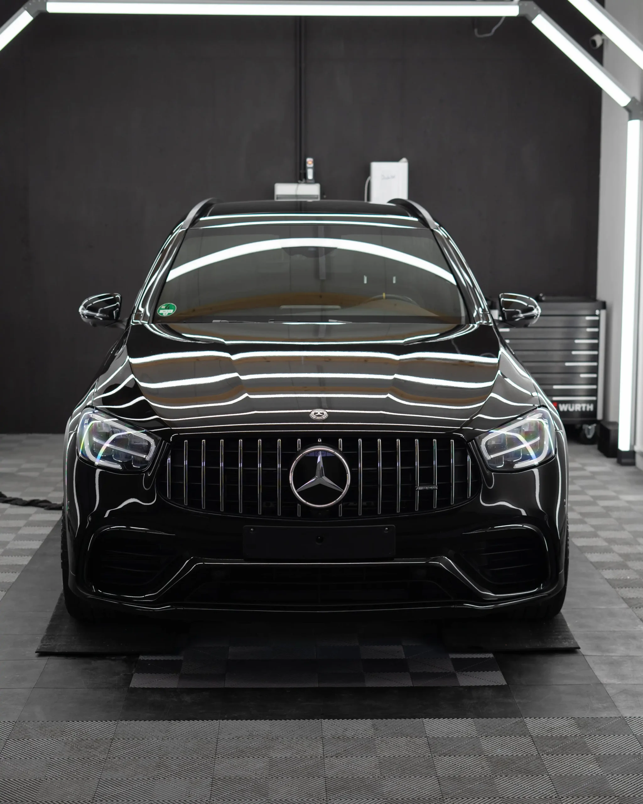 Leistungsvoll und elegant wie noch nie, entspricht dieser Mercedes AMG GLC 63S einem wahren Daimler.